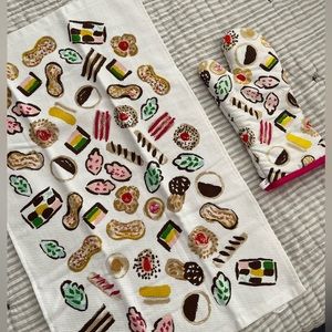 Kate Spade Oven Mitt & Kitchen Towel Bundle